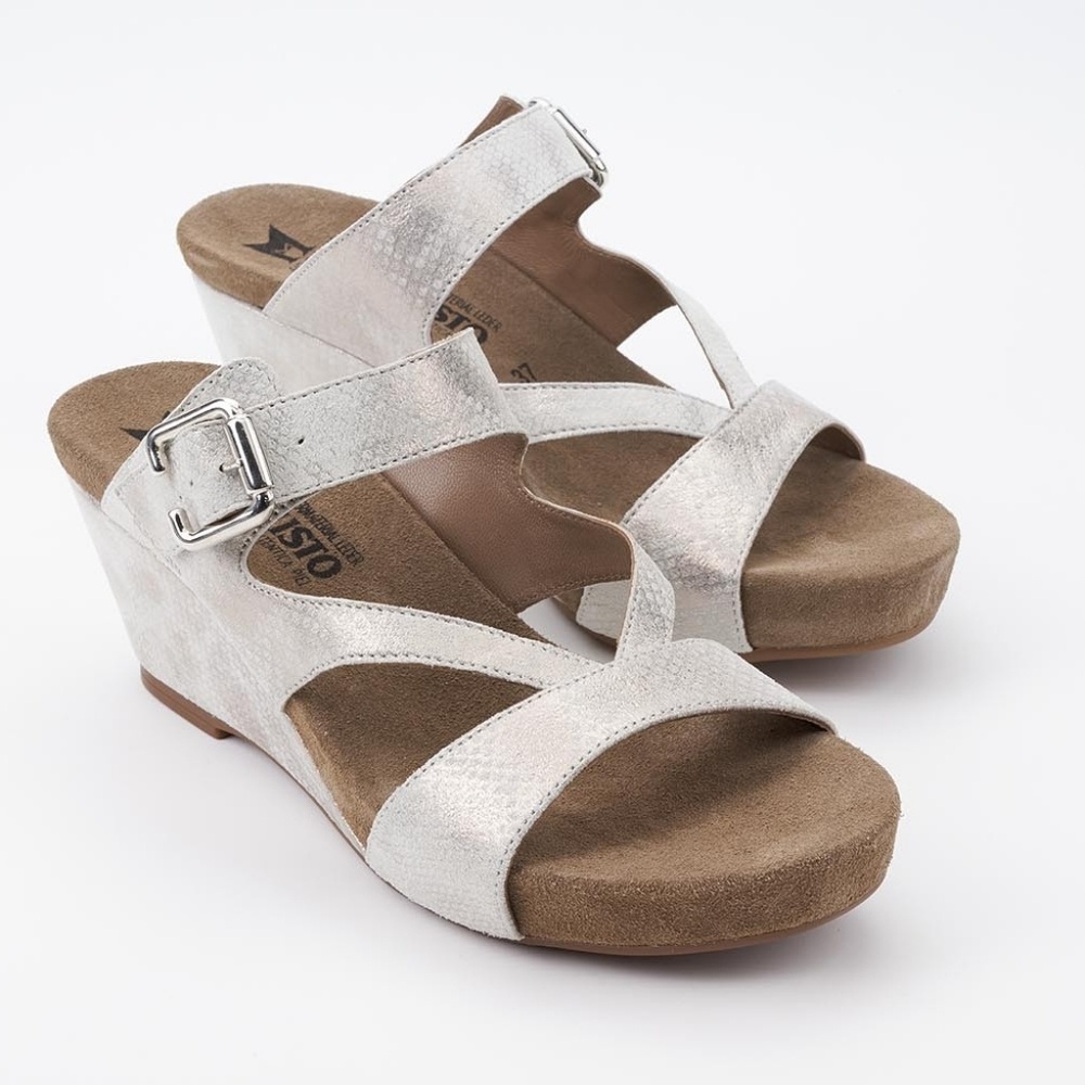 Mephisto Beatrix Strappy Wedge SANDAL 12 NEW